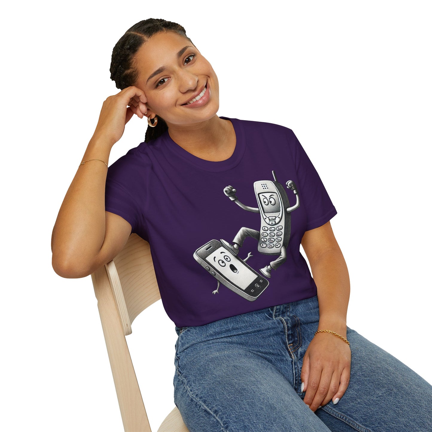 The Though Old Phone Unisex T-Shirt