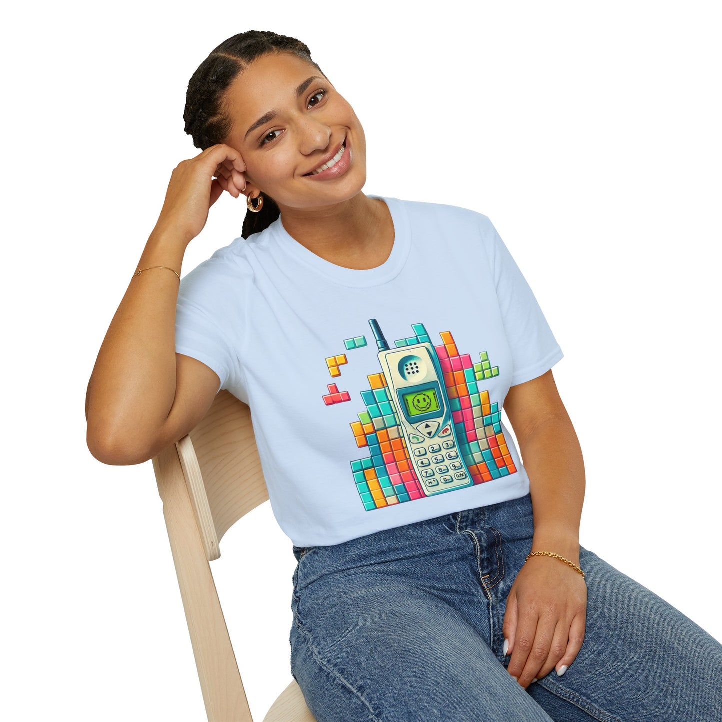 Retro Brick Phone Unisex T-Shirt