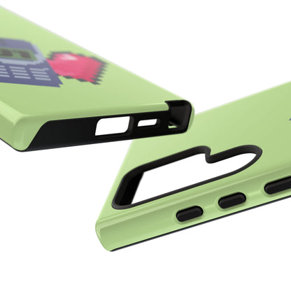 Pixel Heart Phone Case — Retro Tamagotchi-Style Mobile Love iPhone Cover